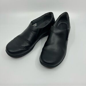 Dansko Ellie Leather Clogs Slip Resistant